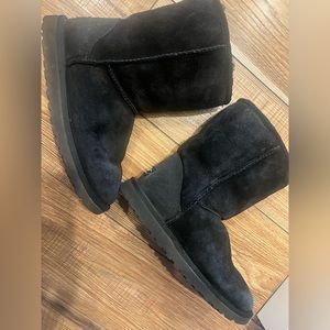 Black UGG boots
